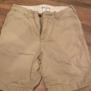 Abercrombie khaki shorts